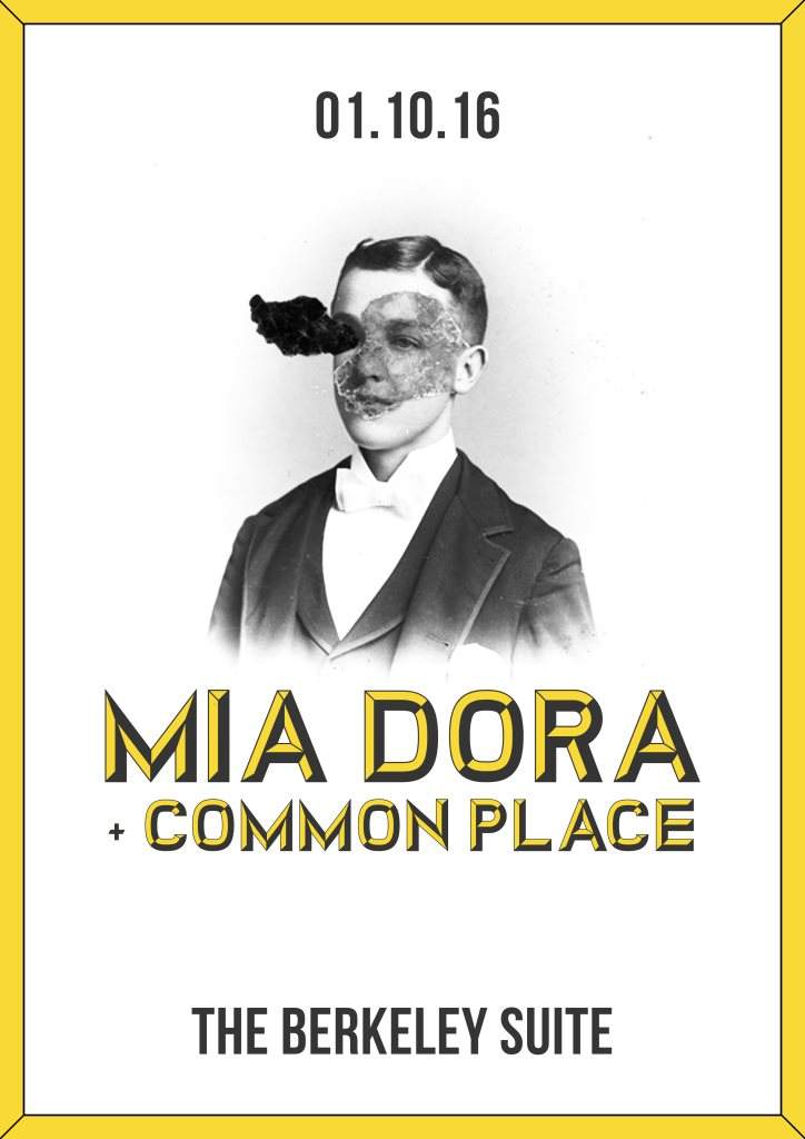 Mia Dora & Common Place - フライヤー表
