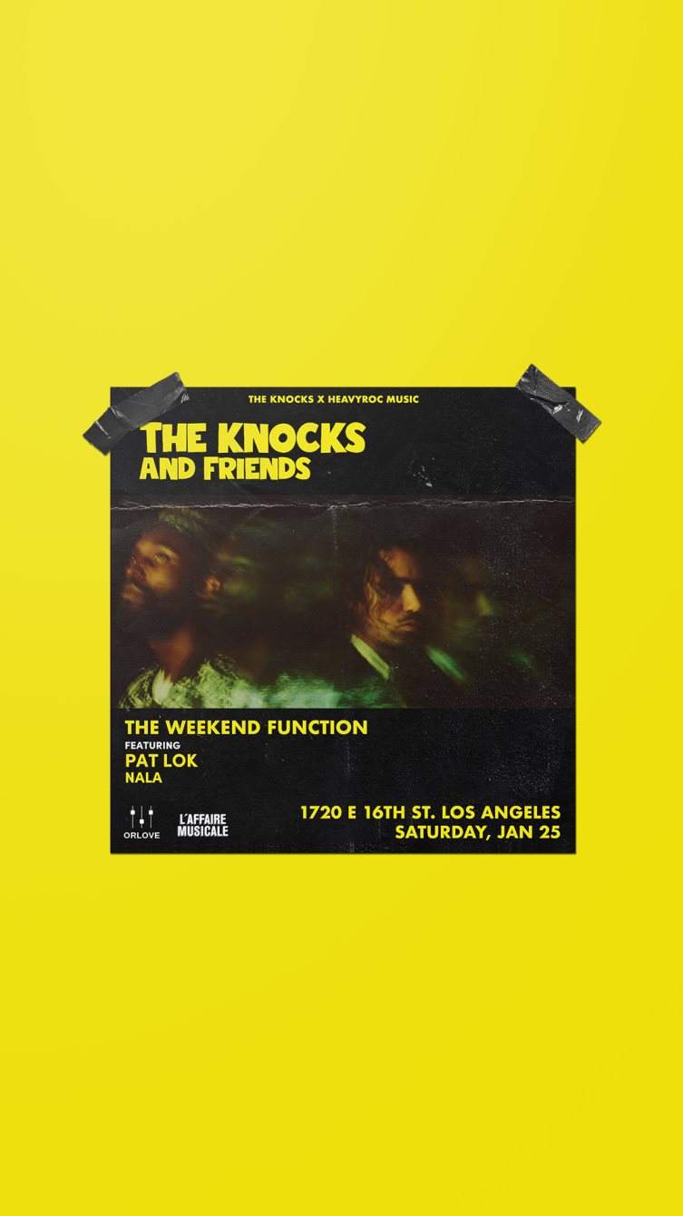 The Knocks and Friends - Página frontal