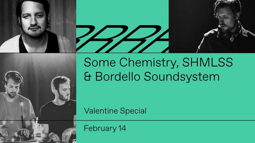 Some Chemistry, SHMLSS & Bordello Soundsystem - Radio Radio - フライヤー表