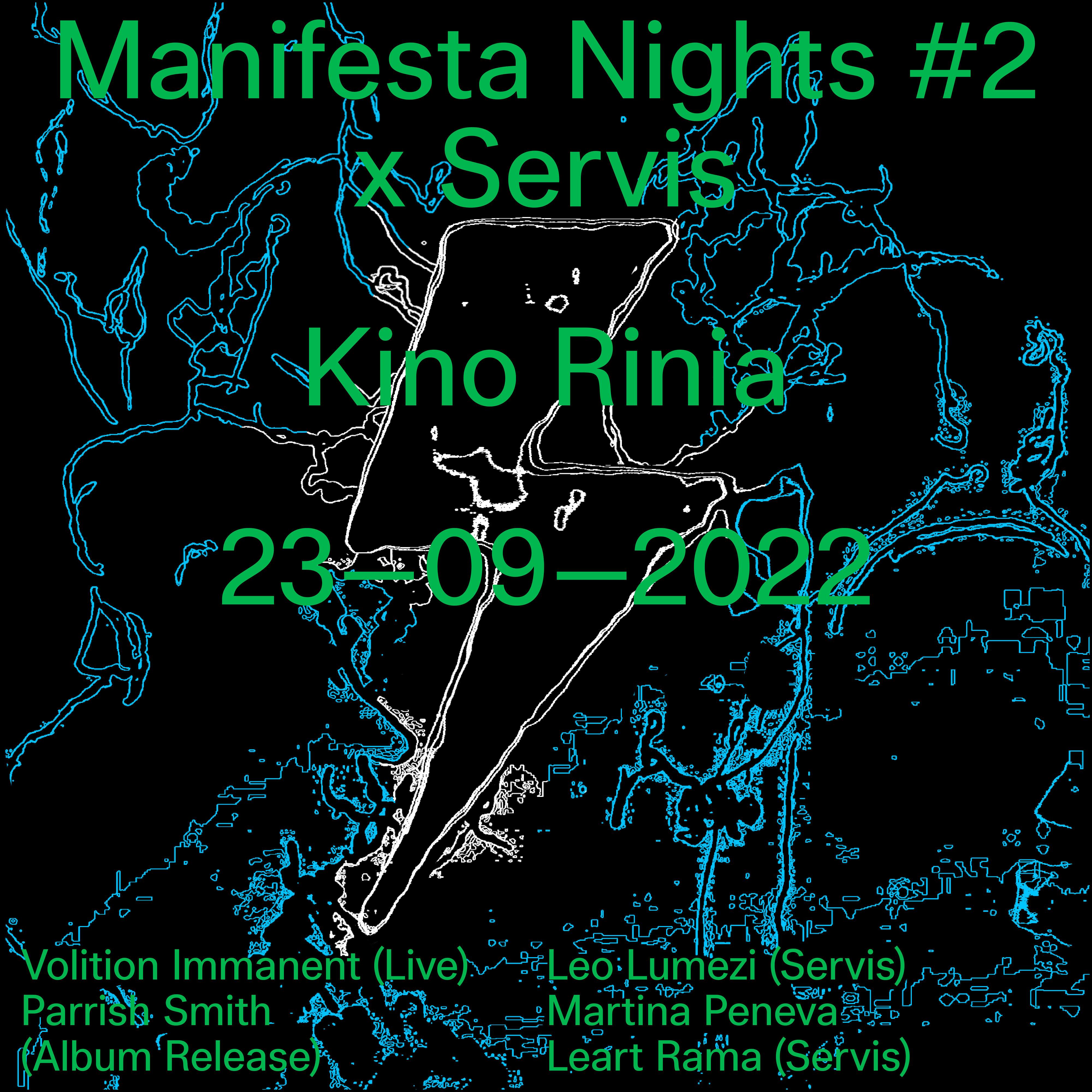Servis Night at Manifesta Biennale 2022, Prishtina - Página frontal