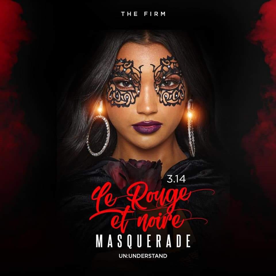 Le Rouge et Noir Masquerade - フライヤー表
