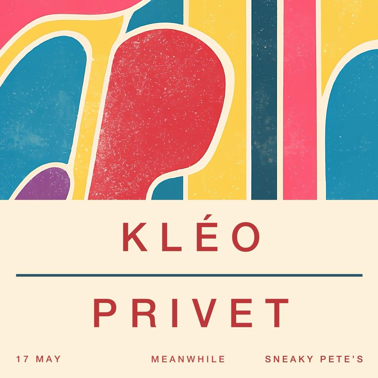Meanwhile // Kléo + Privet - Página frontal