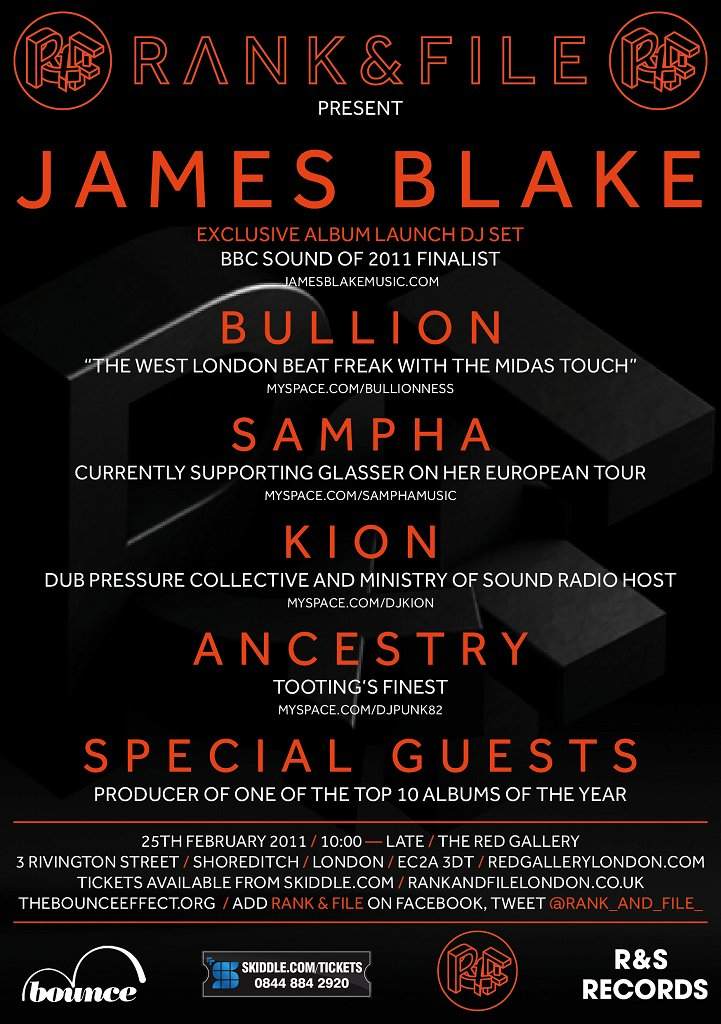 James Blake - Página frontal