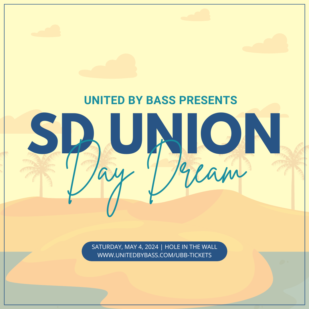 SD Union Day Dream with Etherwood, Hugh Hardie, Polaris, Ben Soundscape & Collette Warren - Página trasera