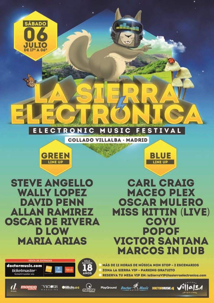 La Sierra Electrónica - フライヤー表