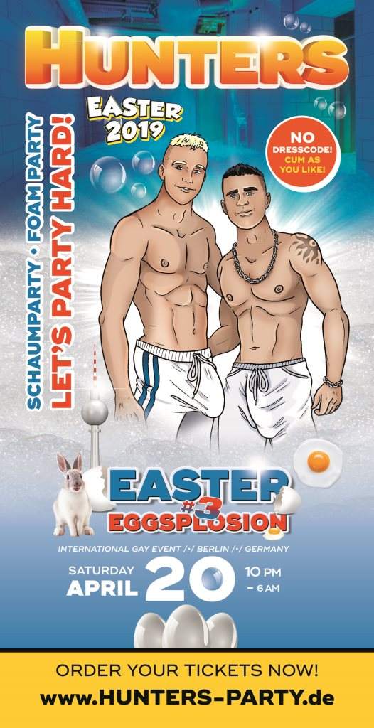 Hunters - Easter Eggsplosion #3 - Página frontal