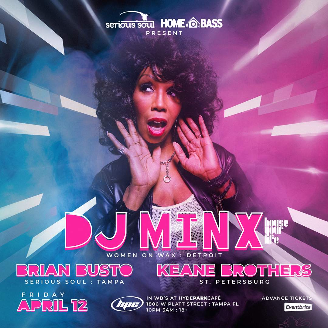 DJ Minx, Brian Busto, Kean Brothers at Hyde Park Cafe, Tampa Bay