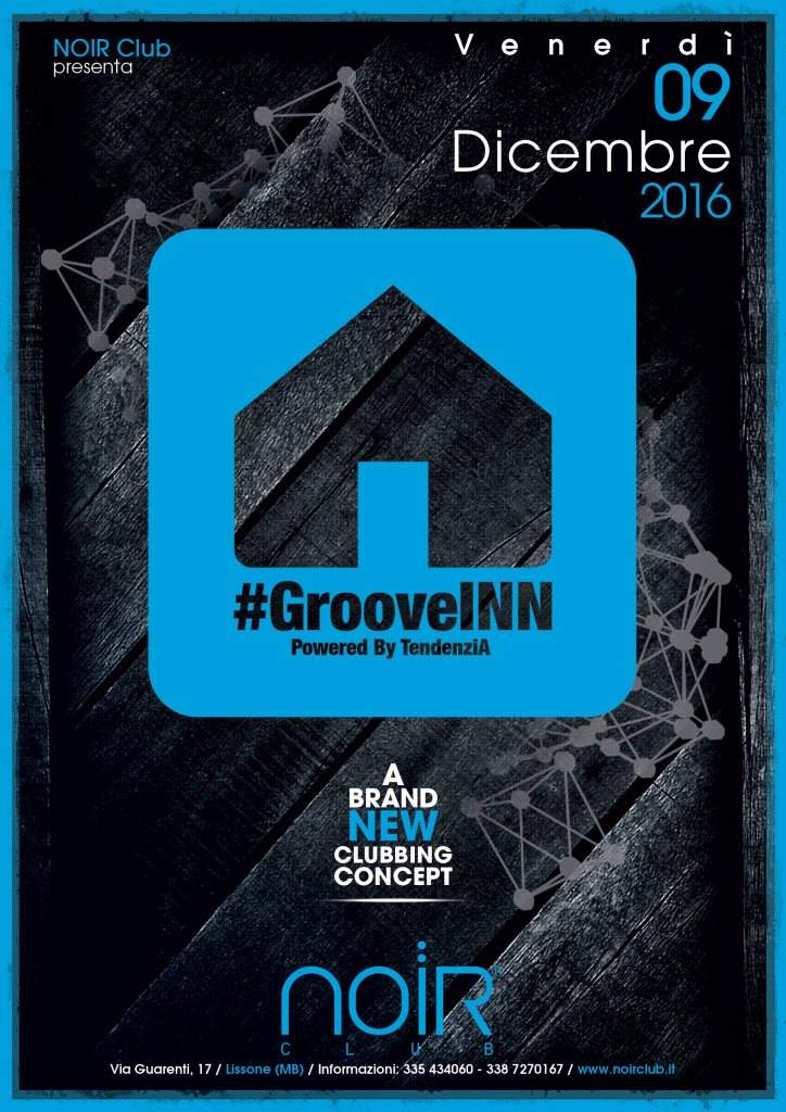 #Grooveinn - フライヤー表