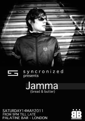 Syncronized Night with Jamma - フライヤー表