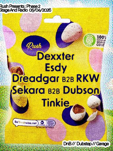 RUSH: Phase Two - Ruby Dexter // Esdy at The Radio Room @ Stage & Radio ...