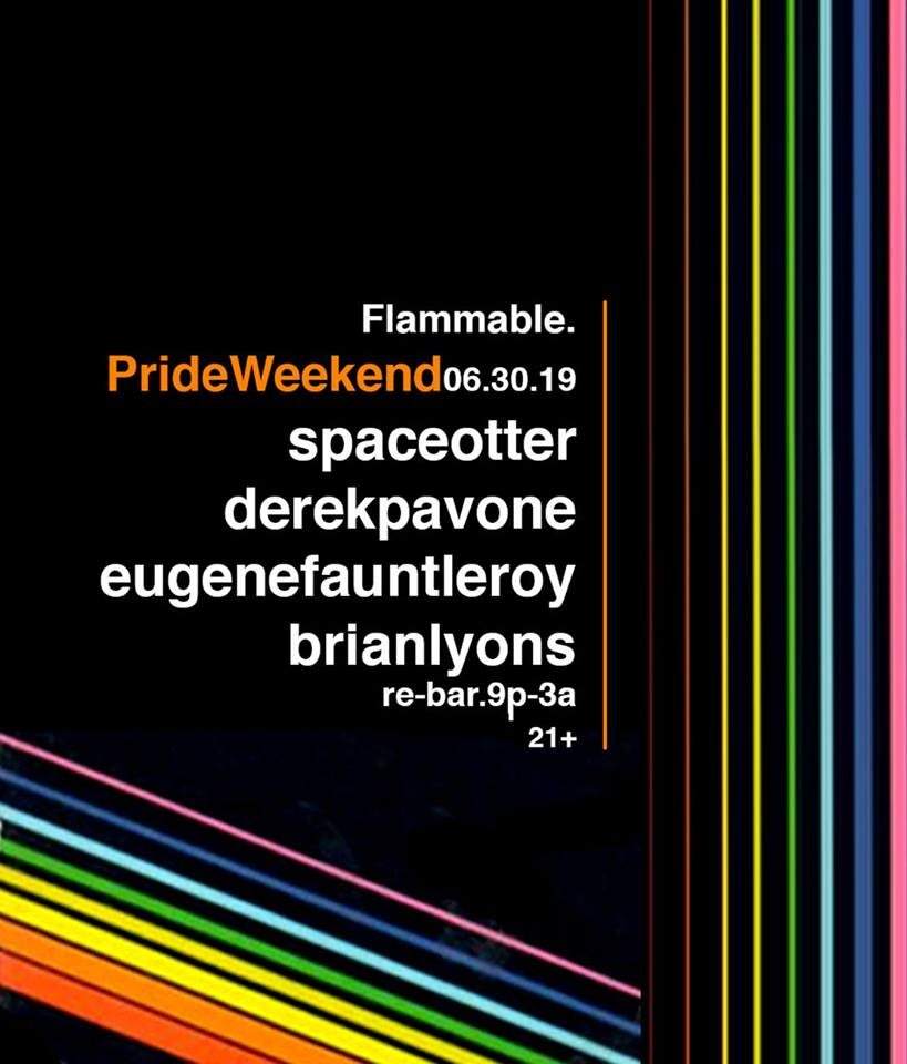 Flammable - 2019 Seattle Pride Edition - Página frontal