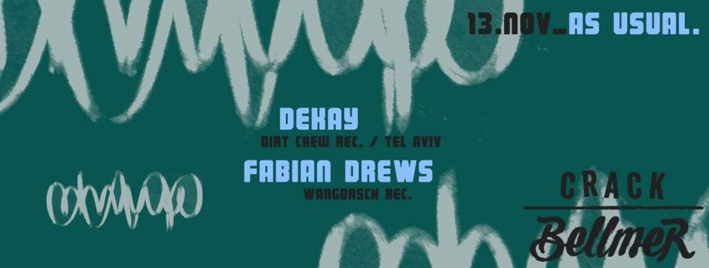 as Usual / with Dekay & Fabian Drews - Página frontal