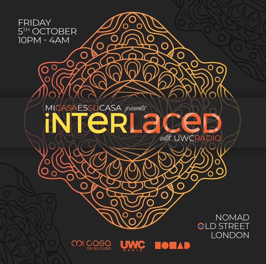 Interlaced ~ Mi Casa with UWC Radio - Página frontal