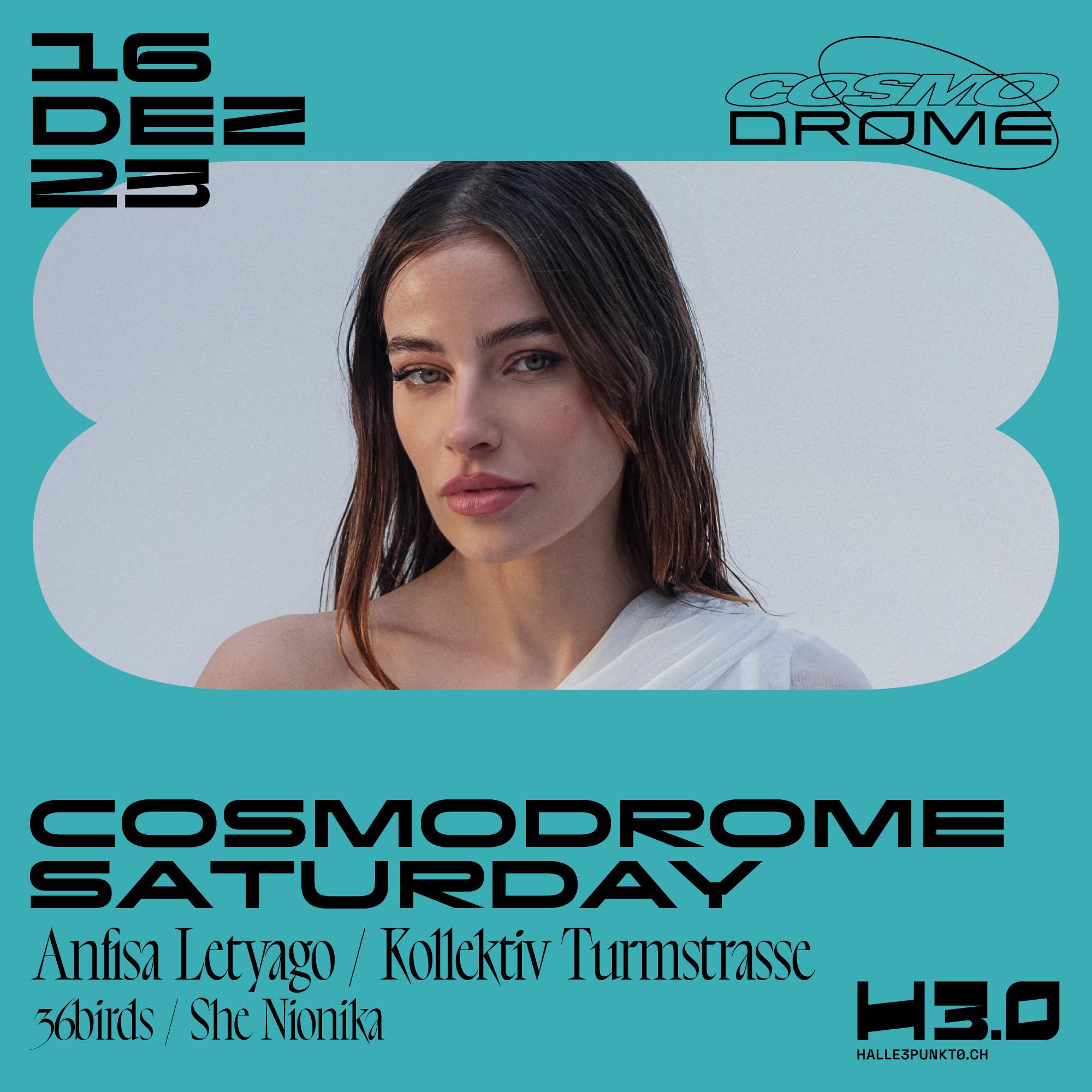 Cosmodrome Saturday - フライヤー表