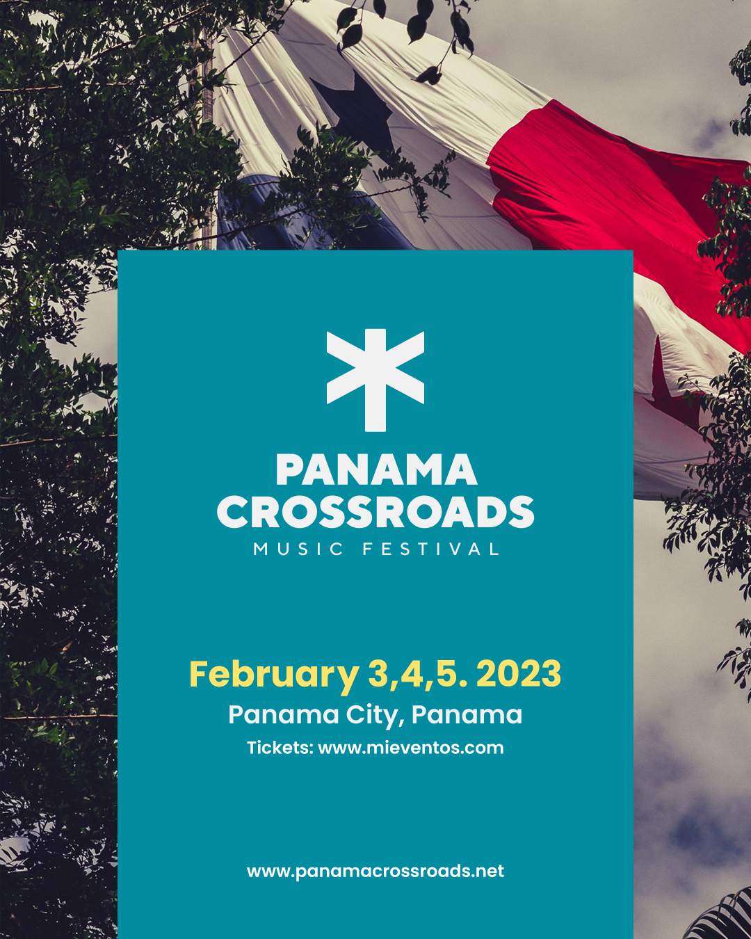 Panama Crossroads Festival - フライヤー表