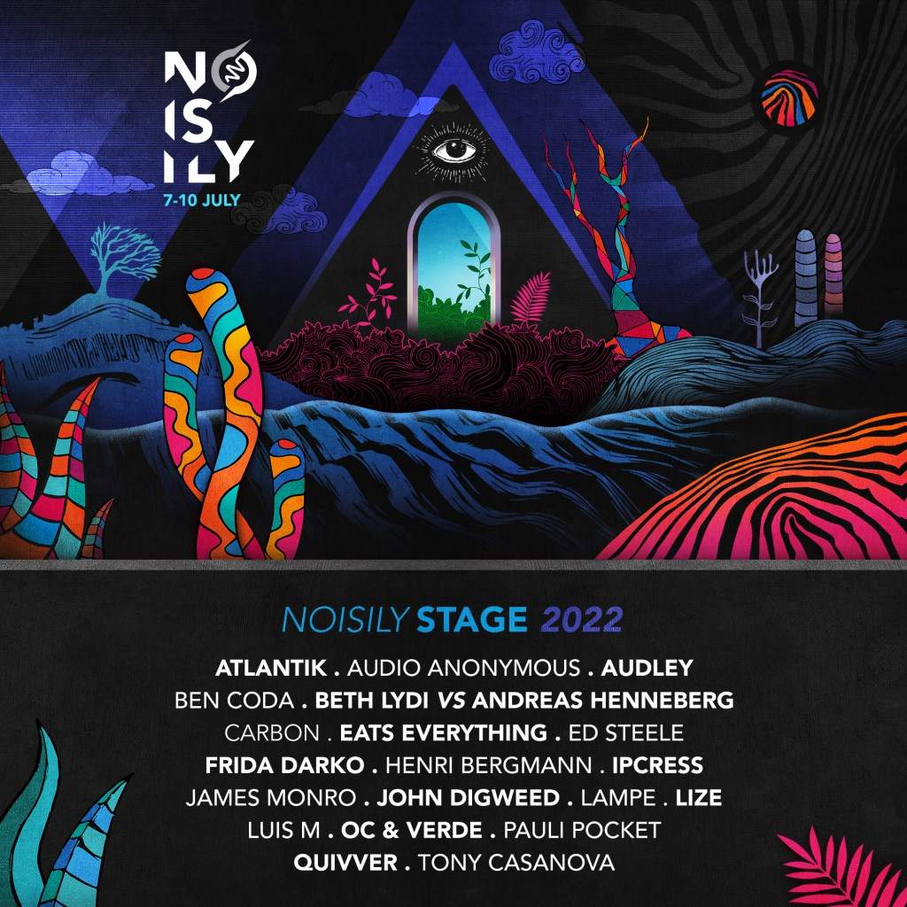 Noisily Festival 2022 - フライヤー表