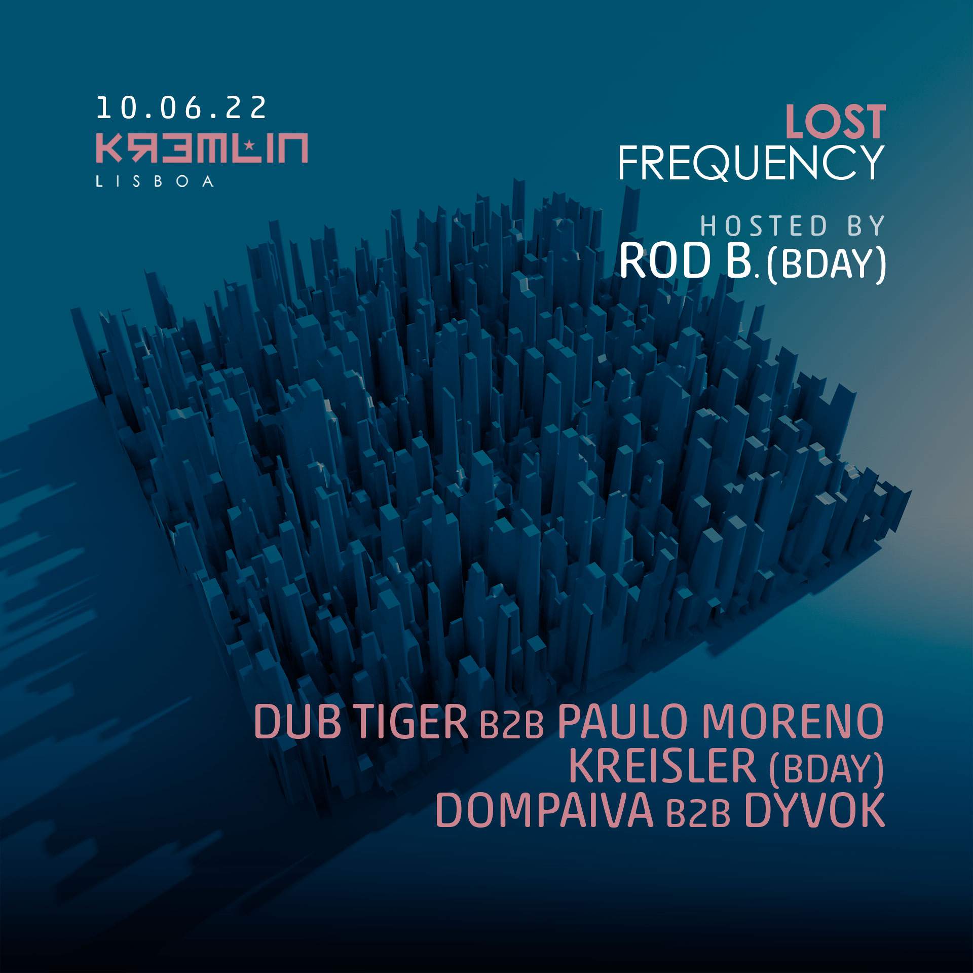 Lost Frequency - Hosted by Rod B - Página frontal