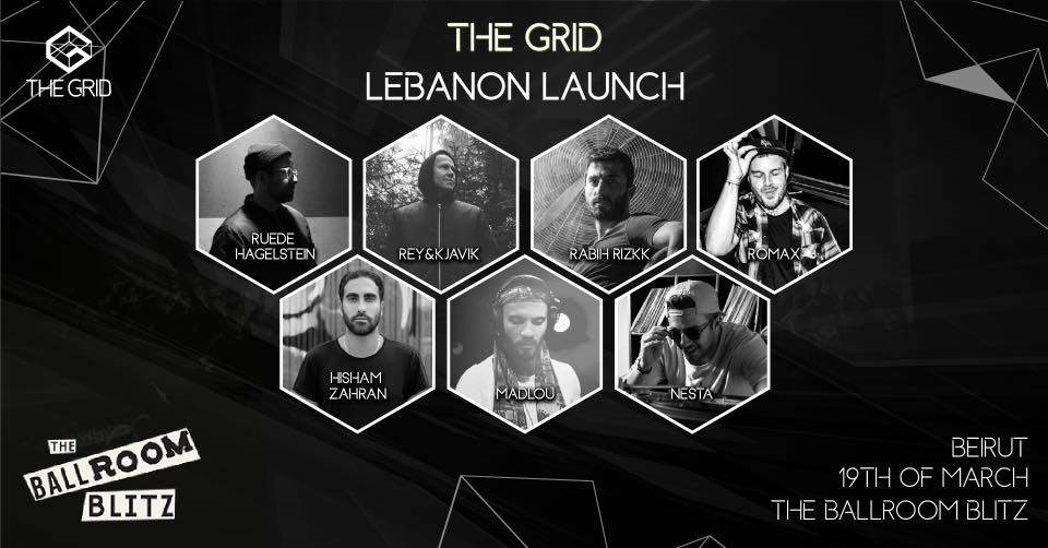 The Grid Lebanon Launch X The Ballroom Blitz - Página frontal