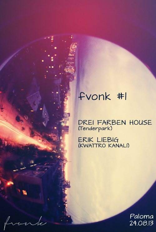 Fvonk #1 - フライヤー表