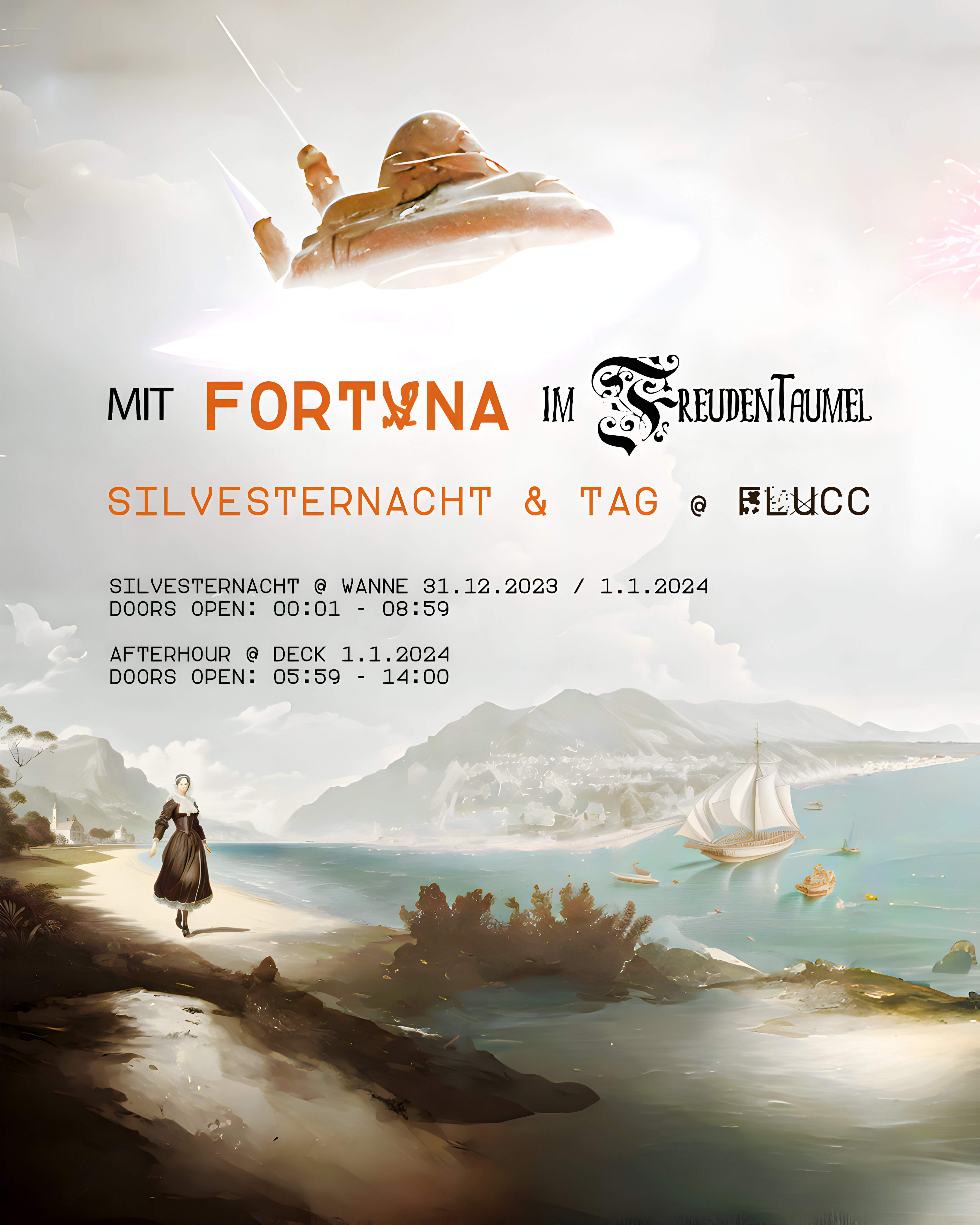 Fortuna Im Freudentaumel - Silvester Tag & Nacht - フライヤー表