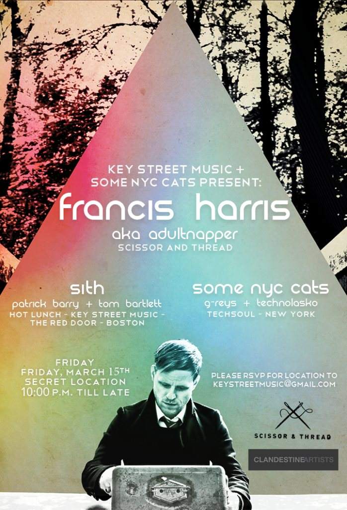 Francis Harris aka Adultnapper (Scissor & Thread) with Sith and Some NYC Cats - Página frontal