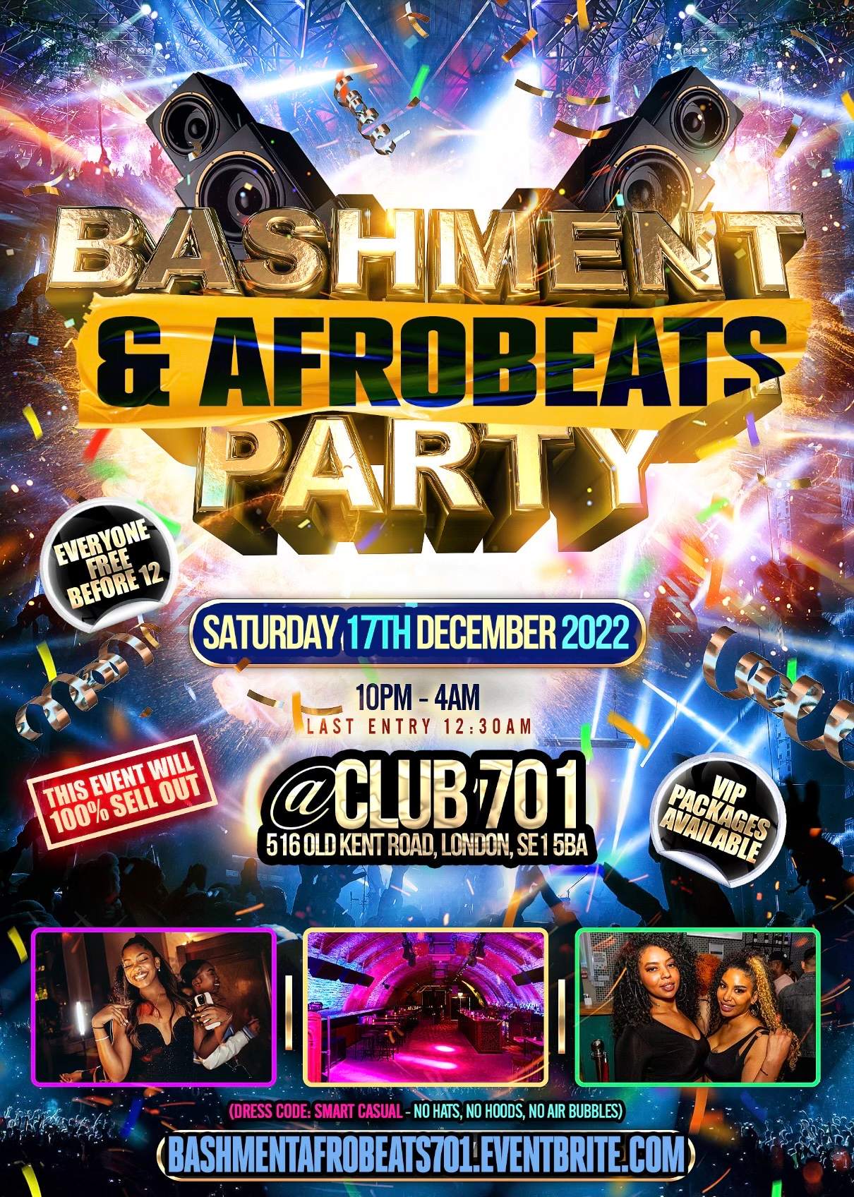 Bashment & Afrobeats South London Party - London's Biggest Party ...