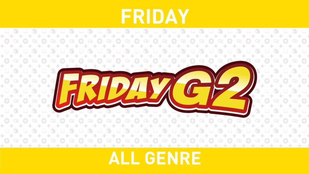 Friday G2 - フライヤー表