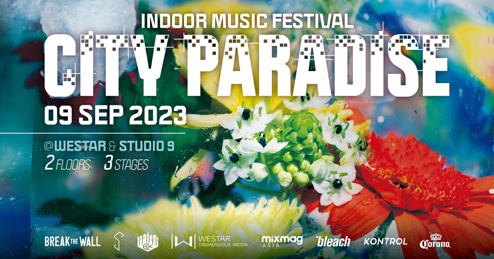 City Paradise Indoor Music Festival - フライヤー表