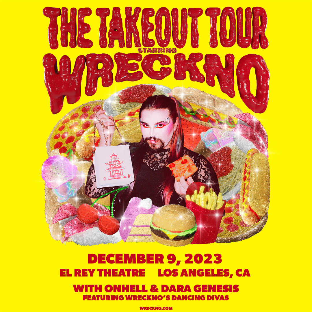 Wreckno presents: The Takeout Tour - Página frontal