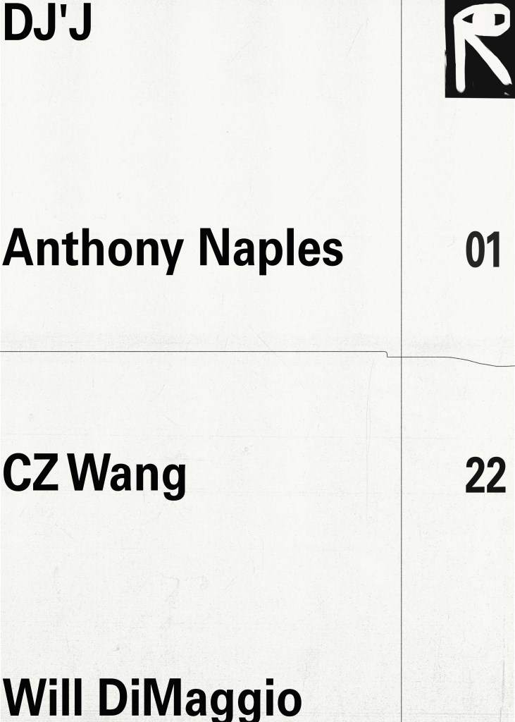 Dj'j + Anthony Naples + CZ Wang + Will Dimaggio - Página frontal
