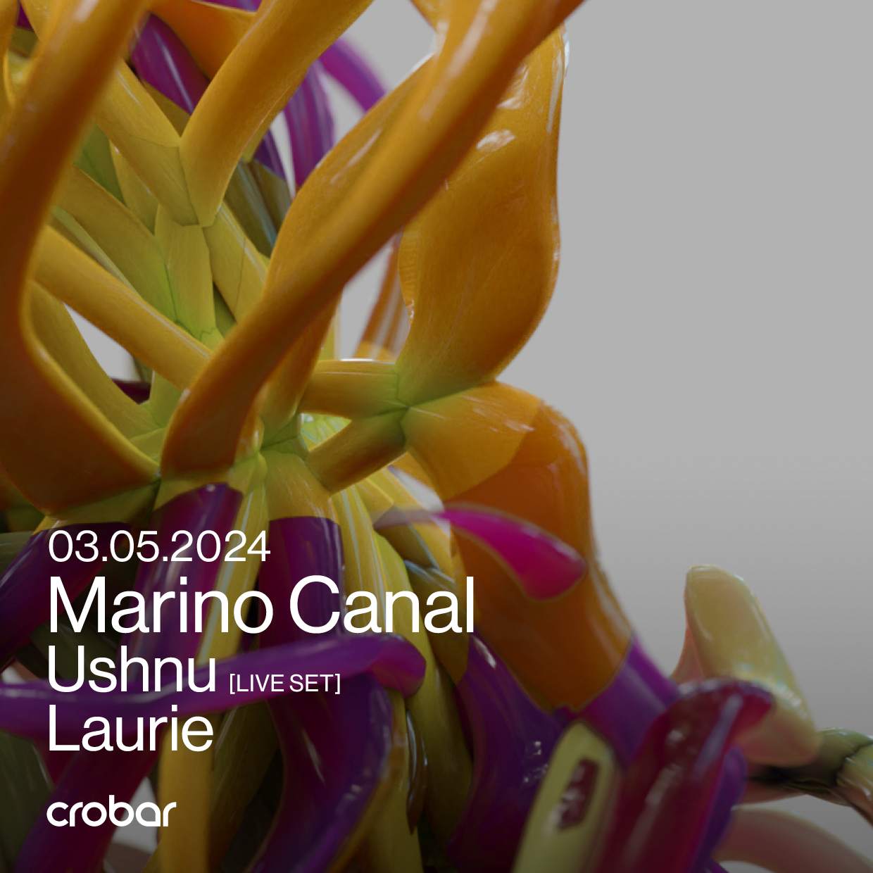 Crobar Pres.: Marino Canal - フライヤー表
