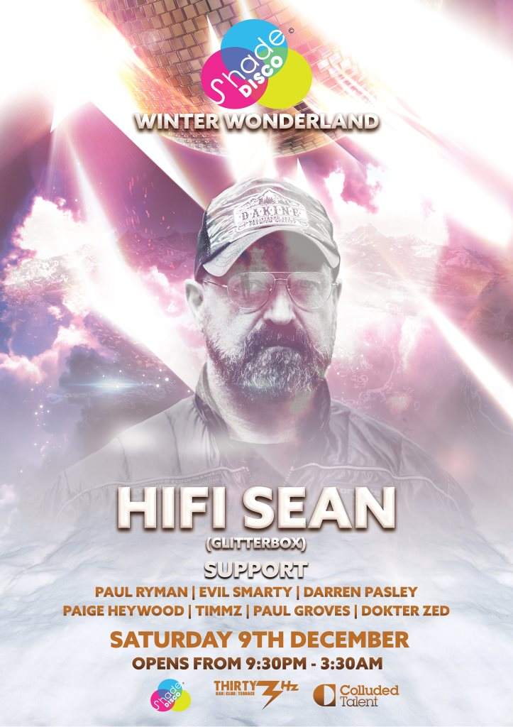 Shade Disco Winter Wonderland with Hifi Sean (Glitterbox) - Página frontal