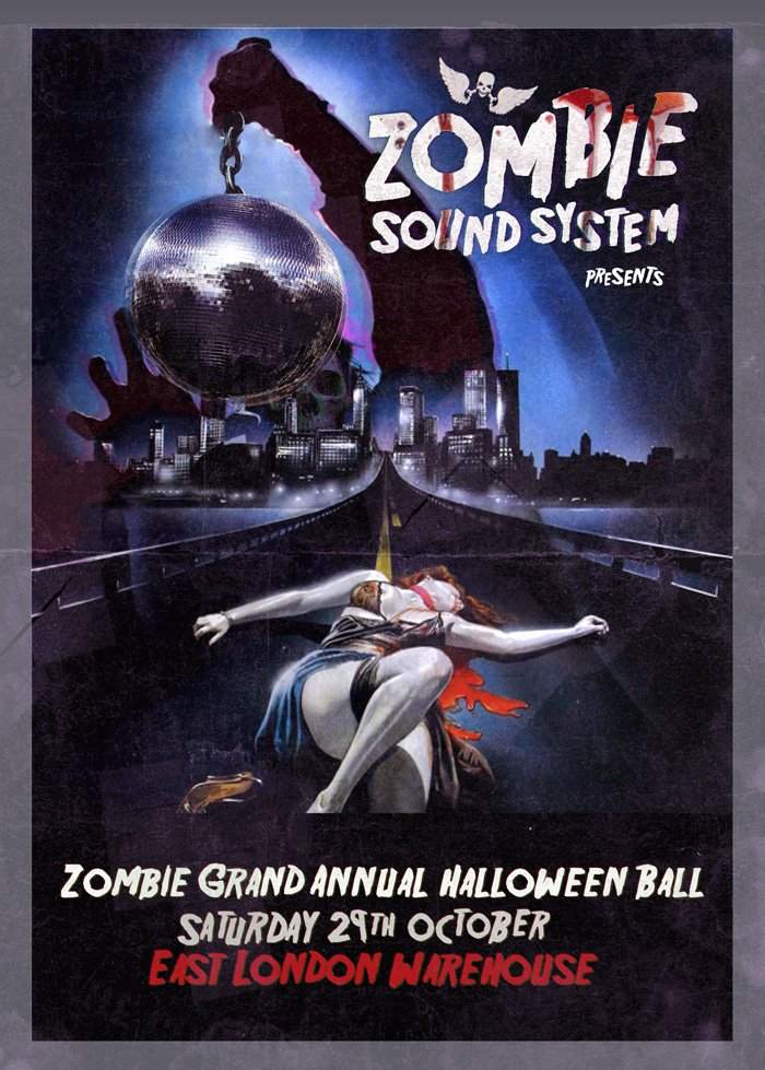 Zombie Grand Annual Halloween Ball - Página frontal