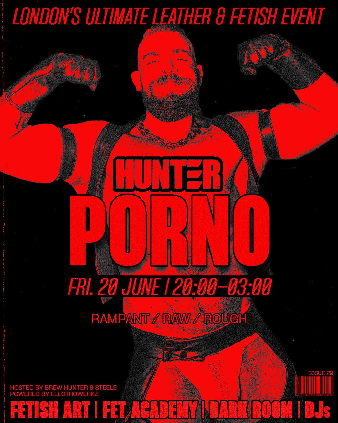 HUNTER: PORNO at Electrowerkz, London