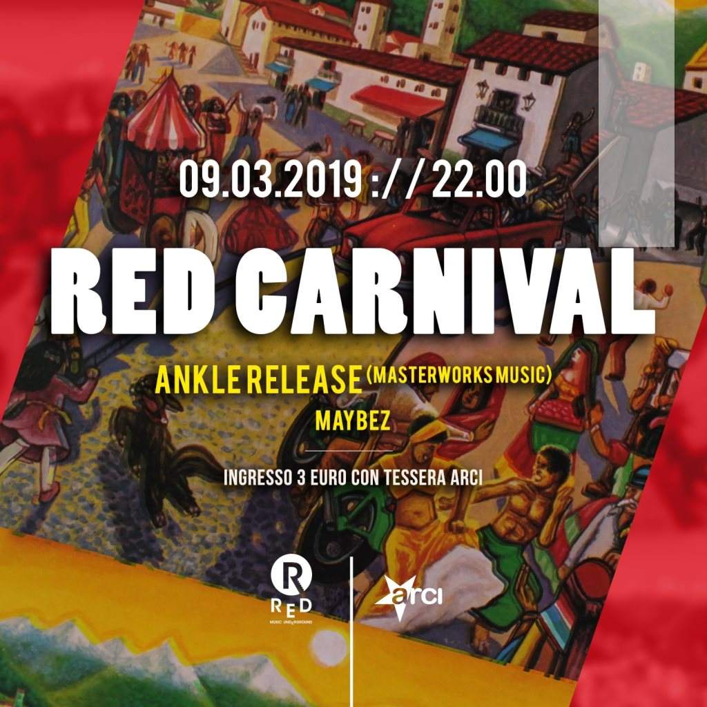 Red Carnival with Ankle Release (Masterworks Music) + Maybez - Página trasera