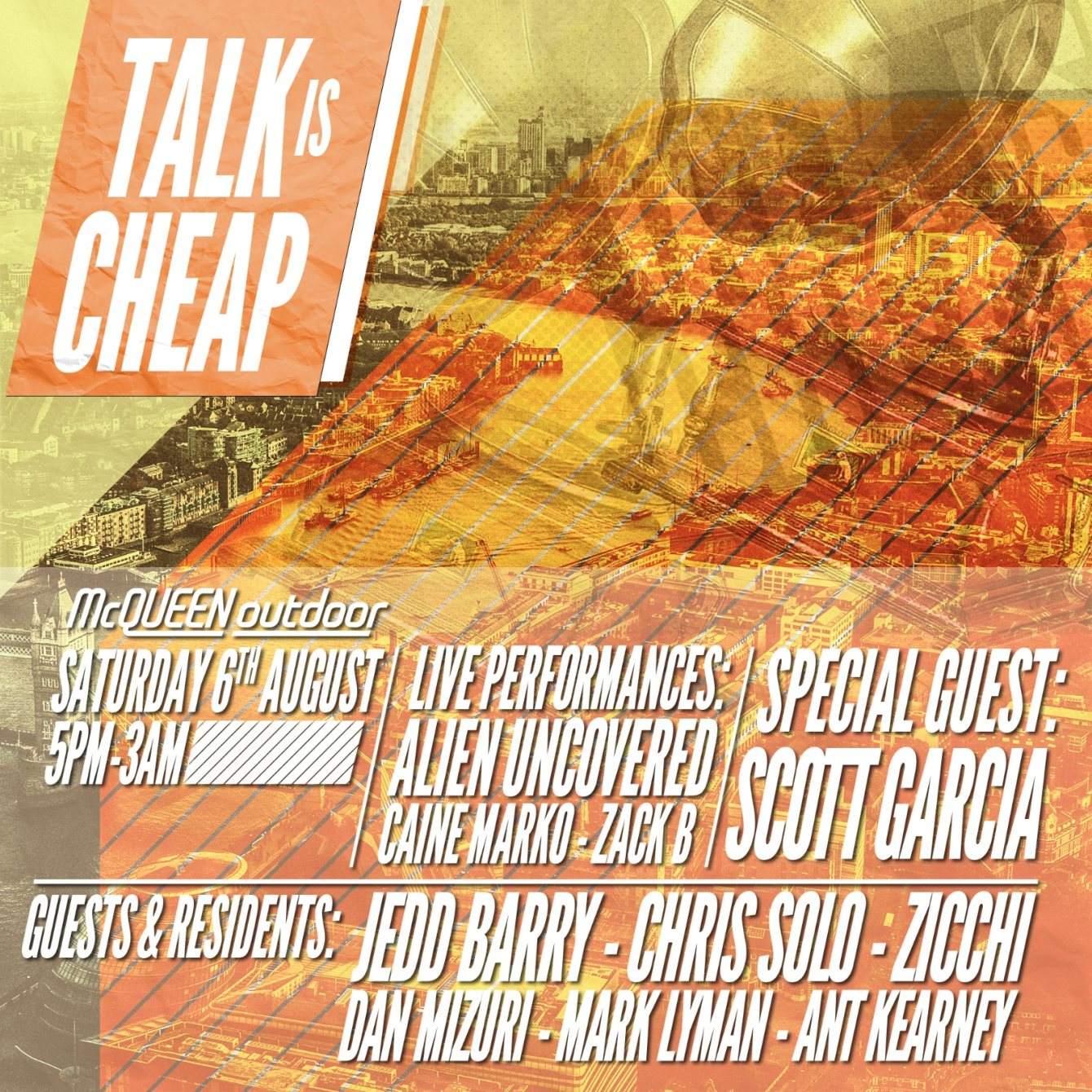 Talk Is Cheap Summer Fiesta with Scott Garcia - Página frontal