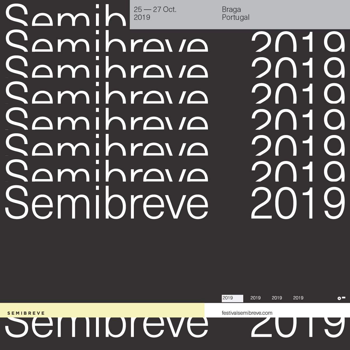 Semibreve Festival - Página frontal