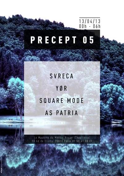 Precept 05 - Svreca, Yør, Square Mode - フライヤー表