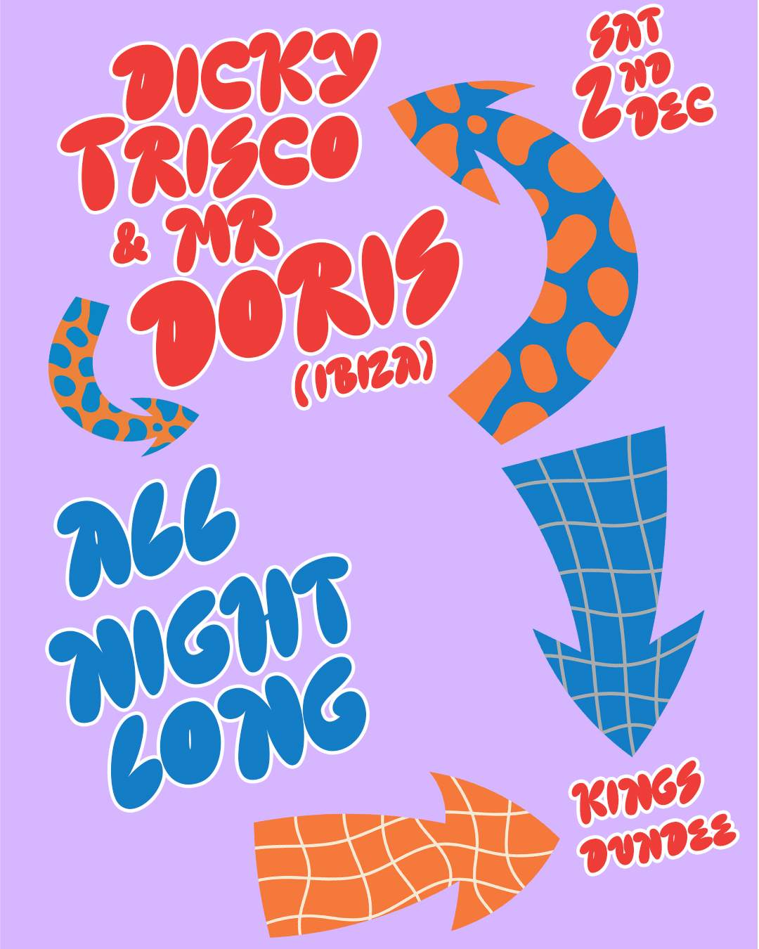Dicky Trisco + Mr Doris - All Night Long at King's Dundee, Dundee