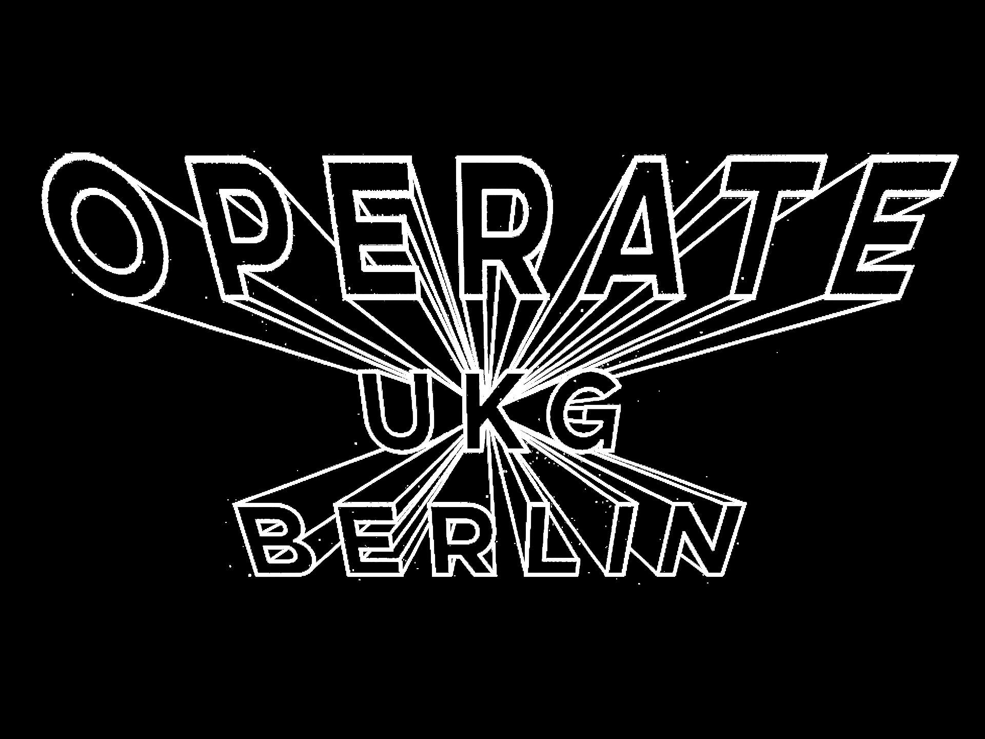 Operate UKG pres. PJ Bridger + Tuff Trax & Coldpast - フライヤー表