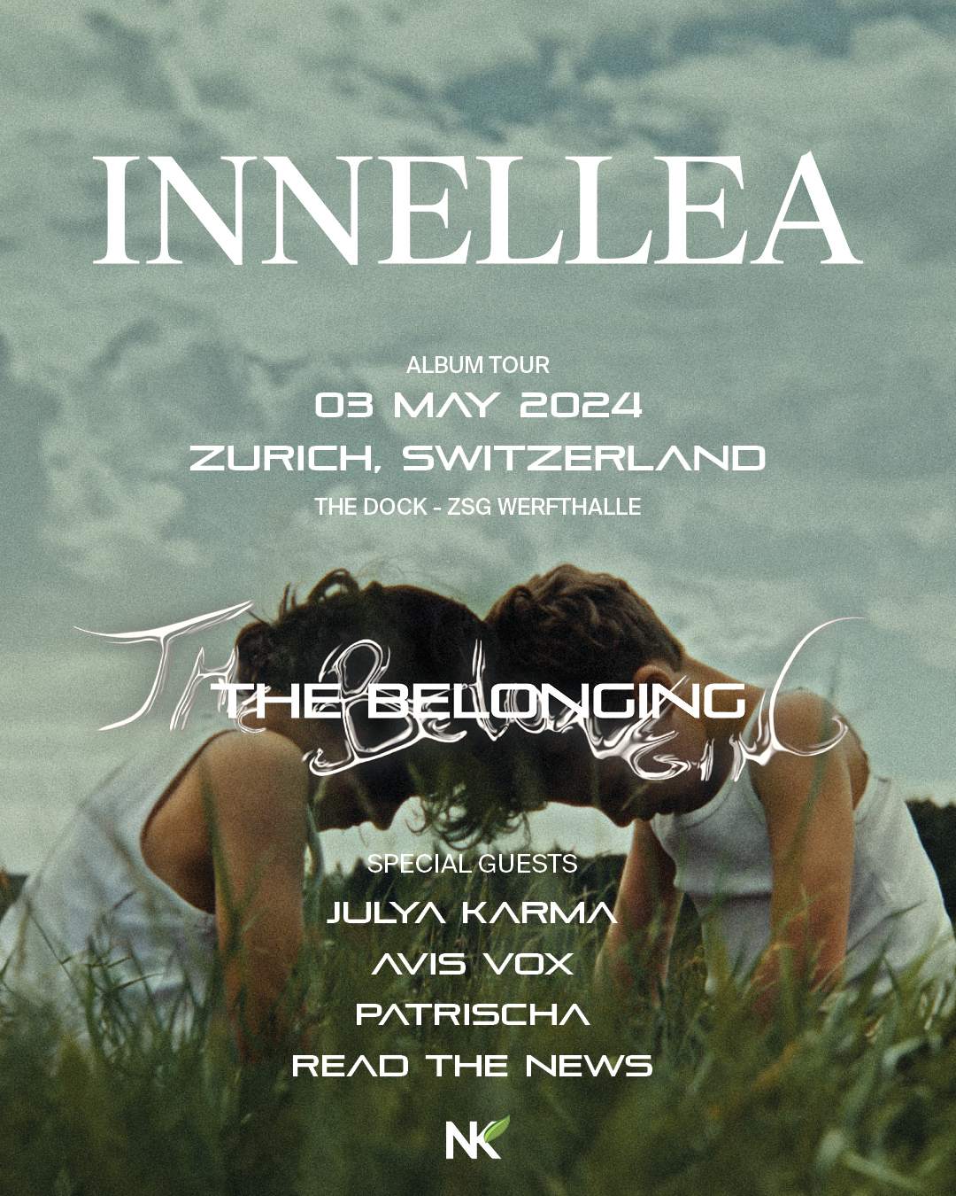 THE DOCK - Innellea / ZURICH / THE BELONGING ALBUM TOUR - Página frontal