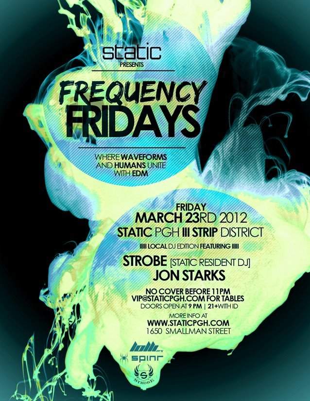 Frequency Fridays Pres. Jon Starks - Página frontal