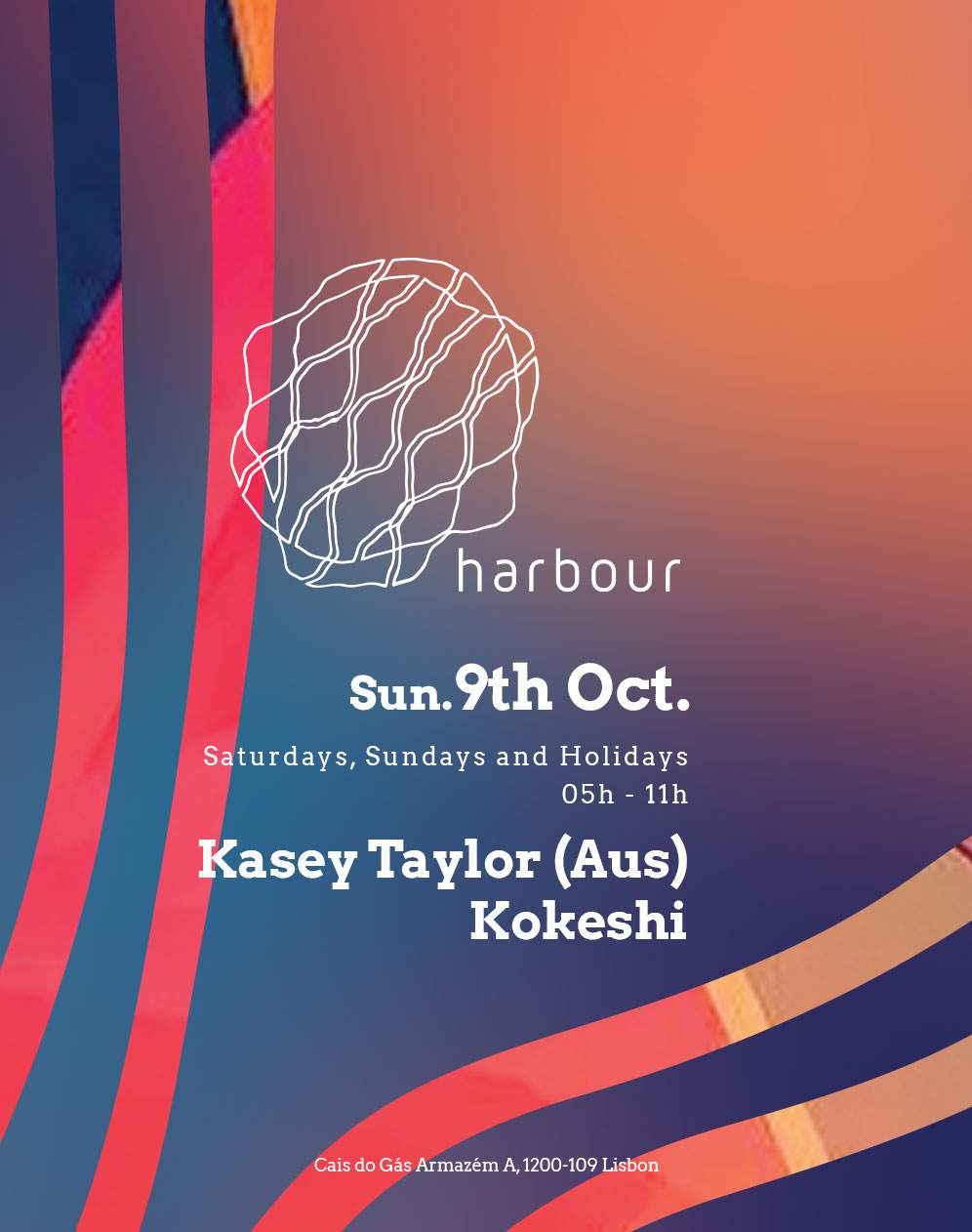 Harbour // Kasey Taylor (Aus) + Kokeshi - Página frontal