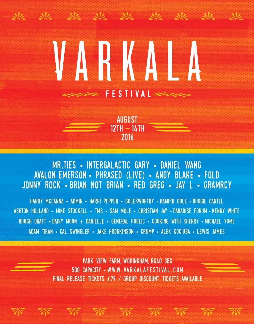 Varkala Festival - Página frontal