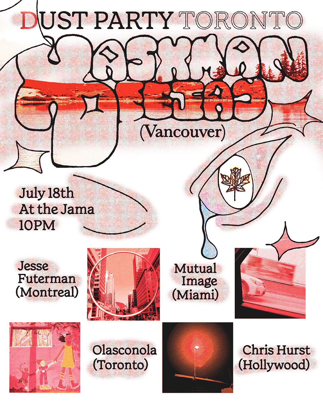 Dust Party Toronto with Hashman Deejay at The Jama, Toronto