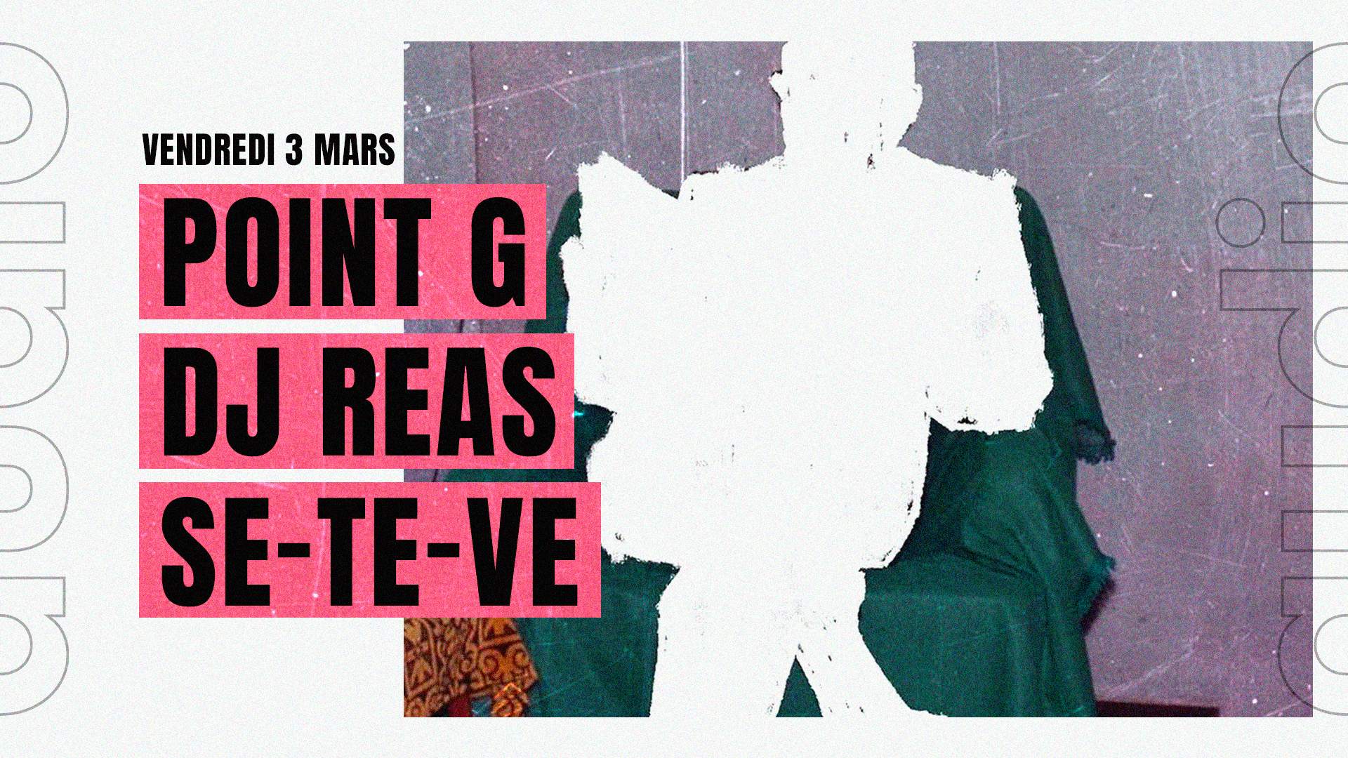 Point G · DJ Reas · Se-te-ve - フライヤー表