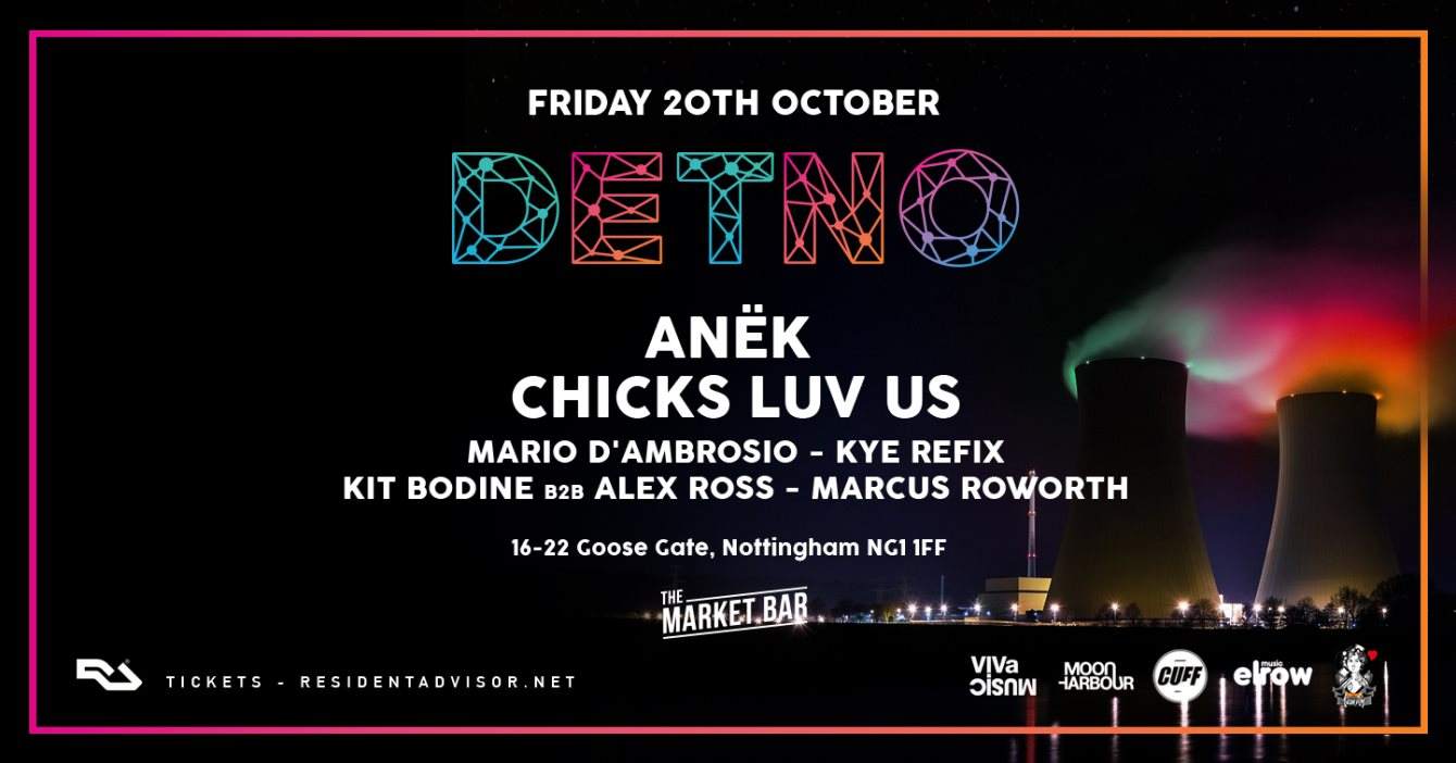 Detno - The Launch Party Feat. Anëk & Chicks Luv Us - Página frontal