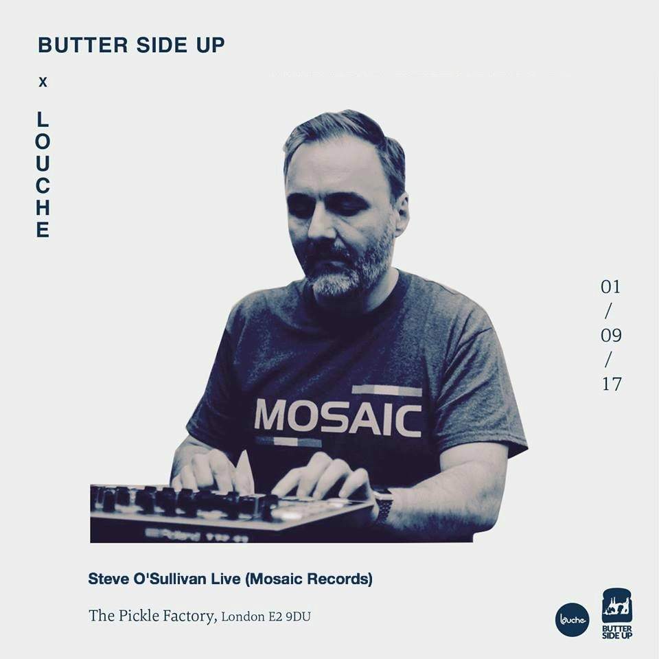 Butter Side Up x Louche with Steve O'sullivan (Live) - Página trasera