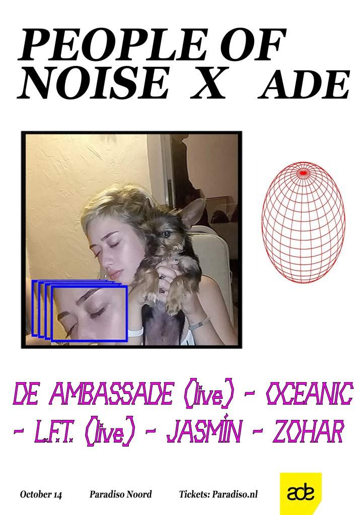 People of Noise x ADE - フライヤー表