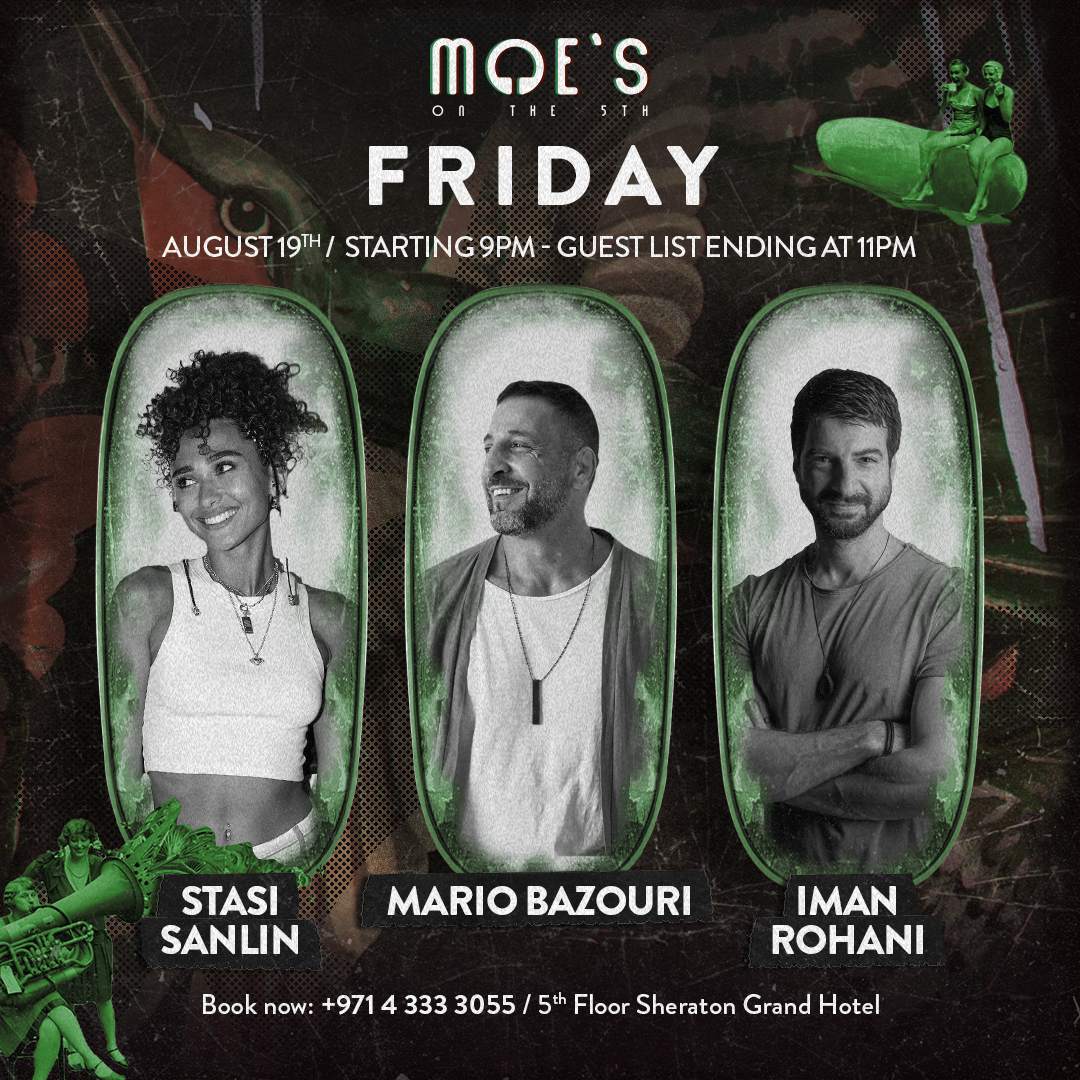 Friday's at Moe's - フライヤー表